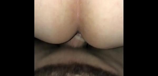  Open Holes Sexy Bush Puss Takes A Hard Ducking and A Big Cumshot On Her Back